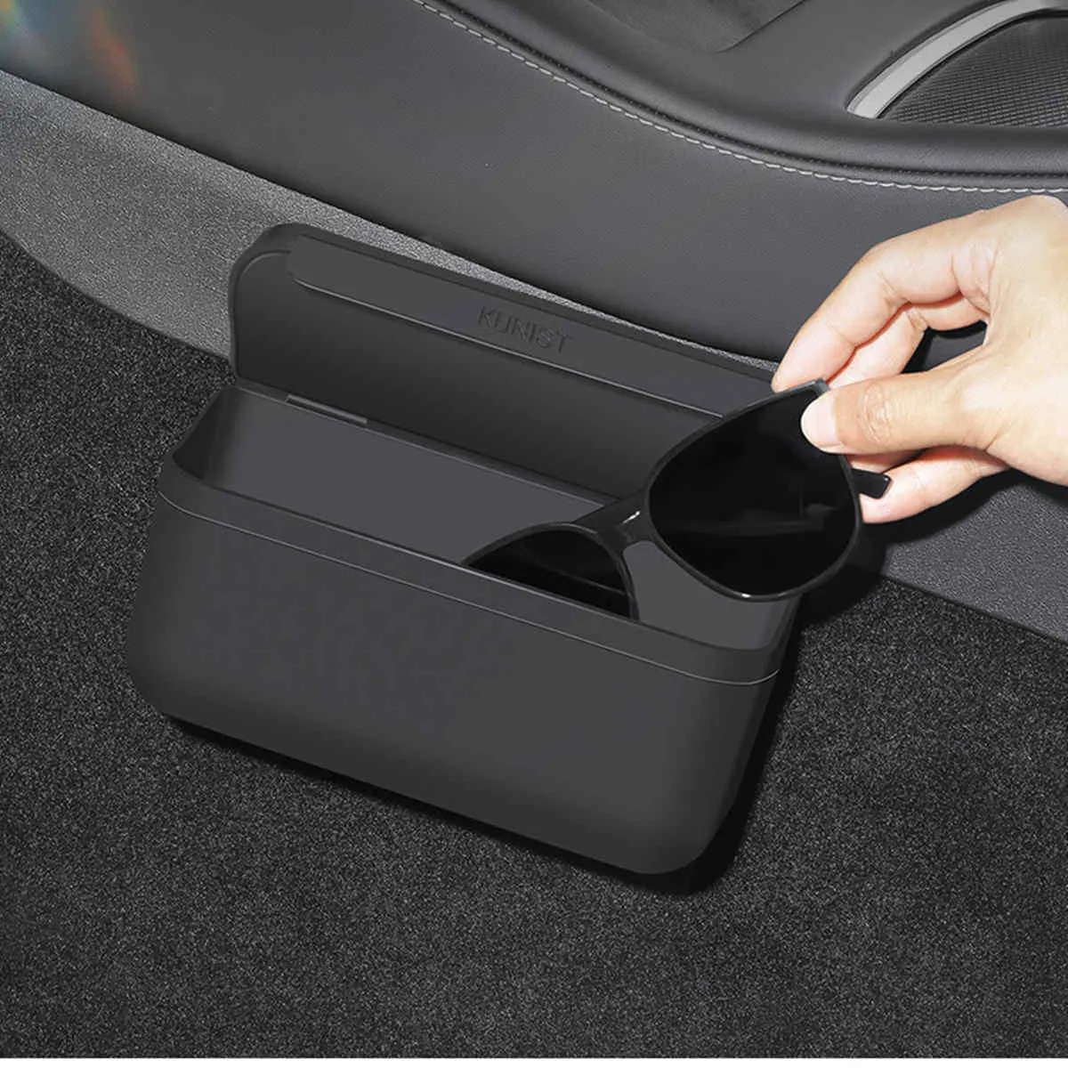 Tesla Model 3/Y Glasses Storage Box-TESGOD