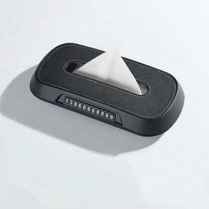 Suede Tesla Model S/3/X/Y Tissue Box-TESGOD