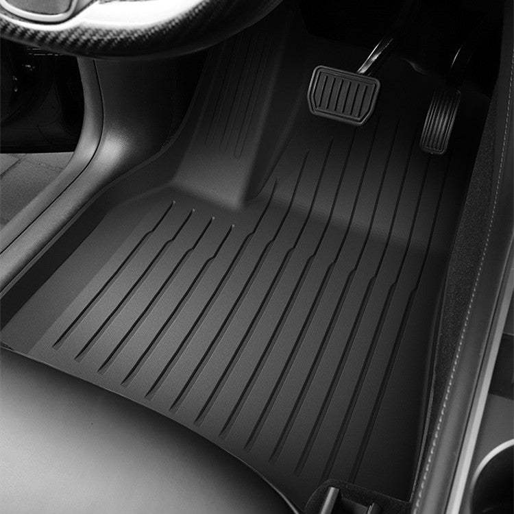 TPE All-Weather Floor Mats for Tesla Model Y (2020-2024) / Model 3 (2021-2024)-TESGOD