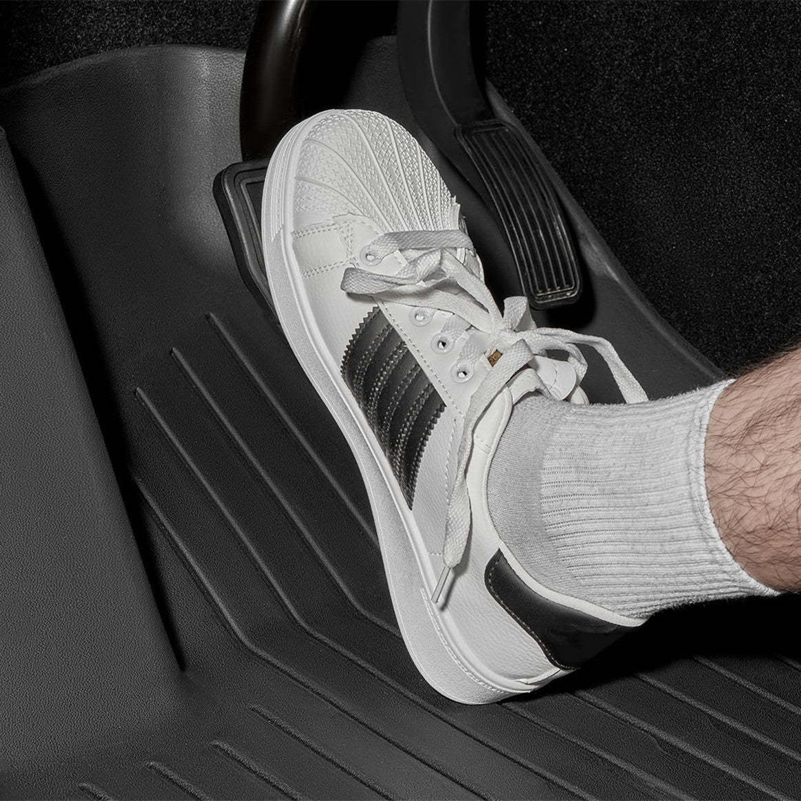 TPE All-Weather Floor Mats for Tesla Model Y (2020-2024) / Model 3 (2021-2024)-TESGOD