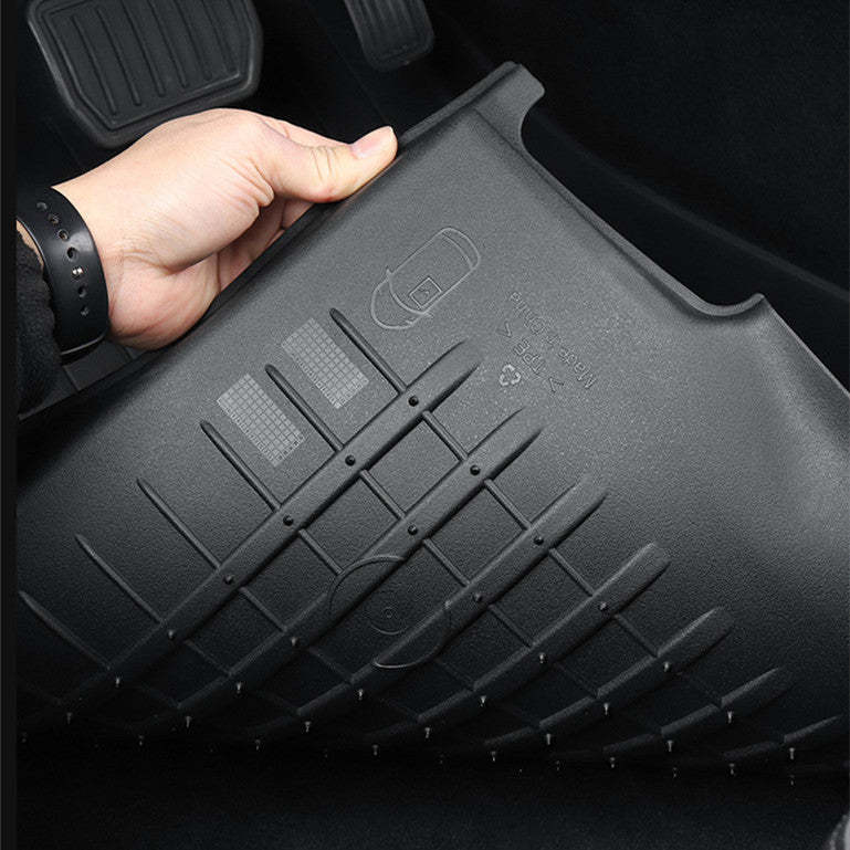 TPE All-Weather Floor Mats for Tesla Model Y (2020-2024) / Model 3 (2021-2024)-TESGOD