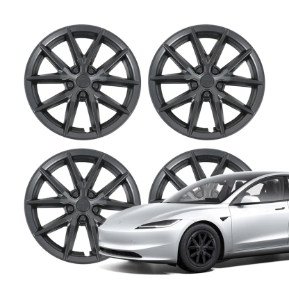 18″ 19″ Wheel Covers For Tesla Model 3/Y (4PCS) – Full Rim Coverage, Easy Snap-On Installation-TESGOD