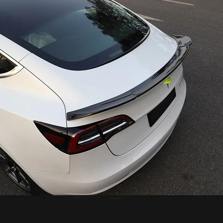 Tesla Carbon Fiber Spoiler Model 3 ABS Plastic-TESGOD