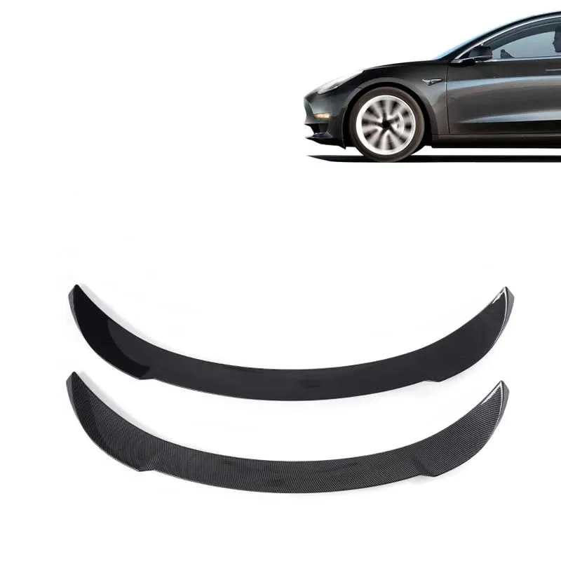 Tesla Carbon Fiber Spoiler Model 3 ABS Plastic-TESGOD