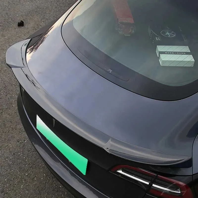 Tesla Carbon Fiber Spoiler Model 3 ABS Plastic-TESGOD