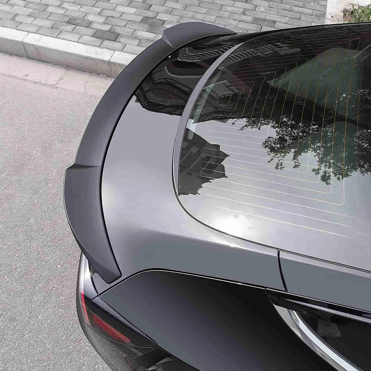 Tesla Carbon Fiber Spoiler Model 3 ABS Plastic-TESGOD
