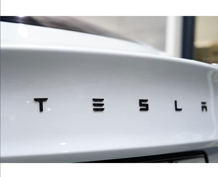 Tesla Model S/3/X/Y Lettered Emblem-TESGOD