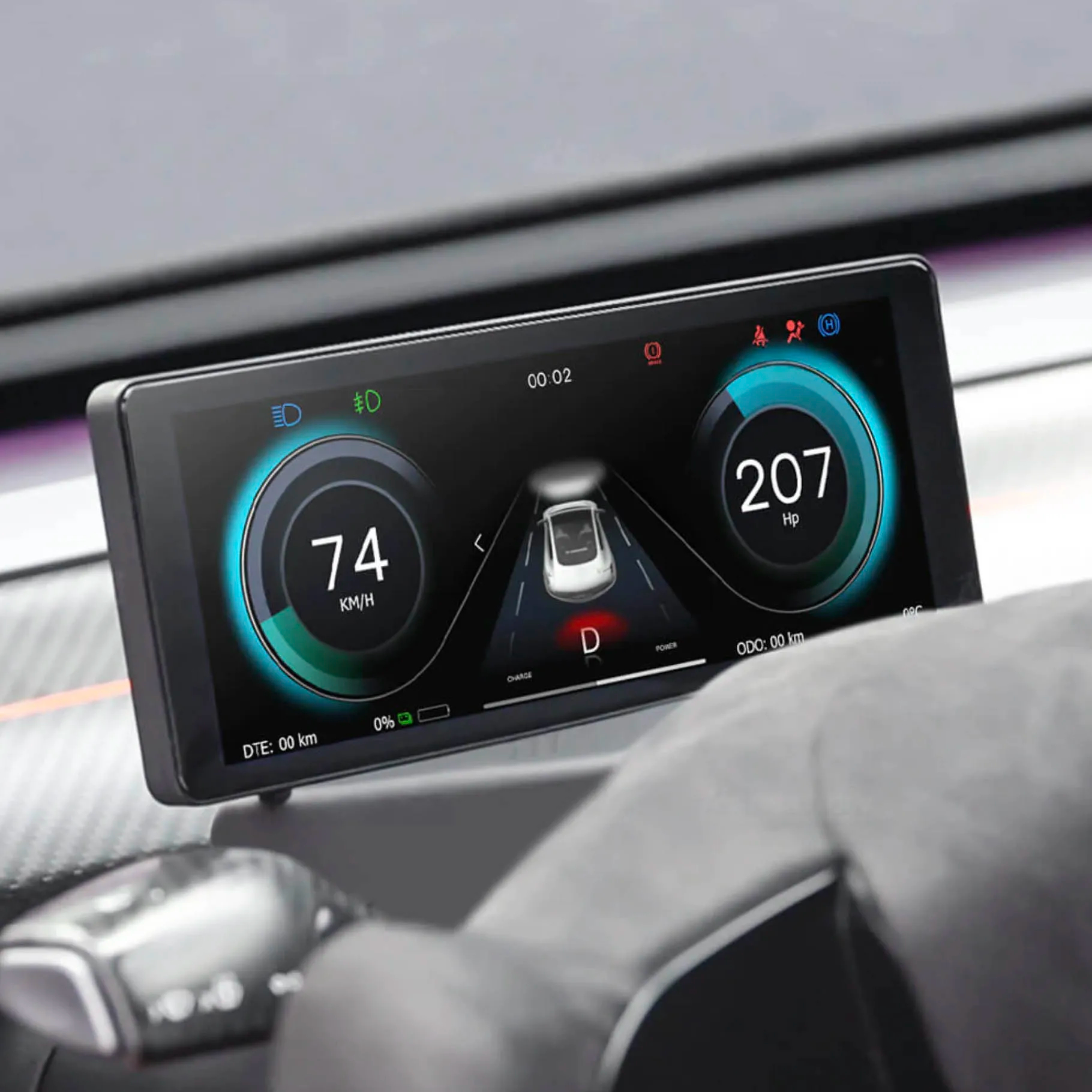 Tesla Model 3 Highland 6.86'' Inch Screen Instrument Cluster Mini Display-TESGOD