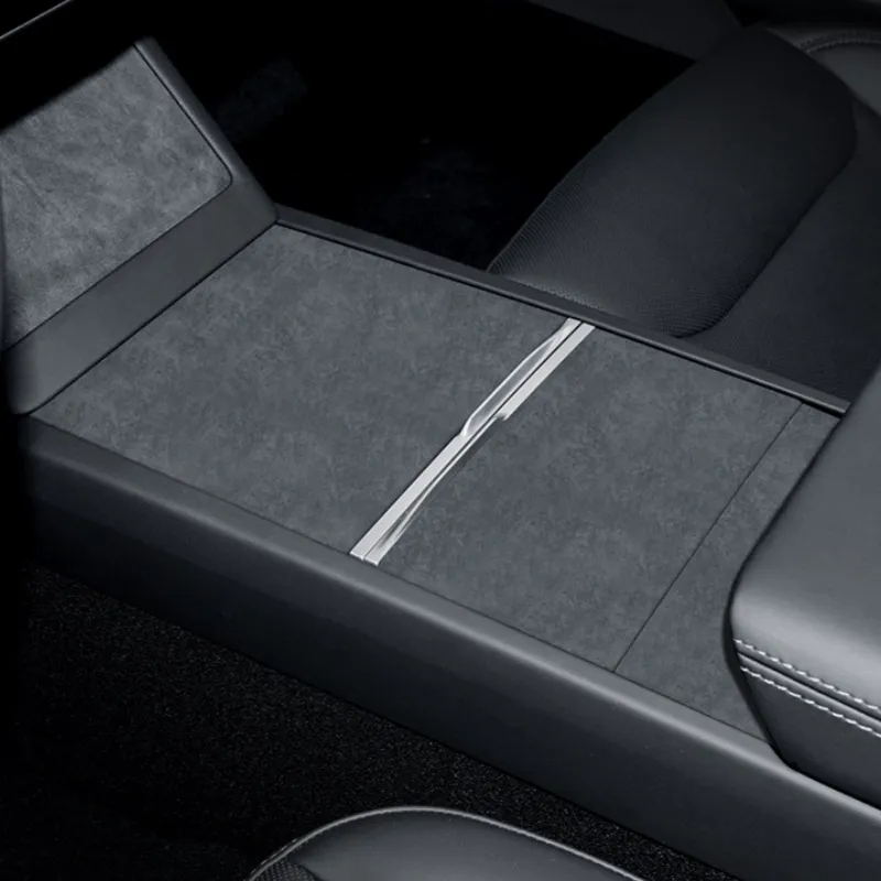 Tesla Model 3 Highland 2024+ Alcantara Center Console Patch-TESGOD