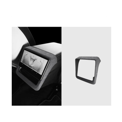 Alcantara Rear Display Frame Cover for Tesla Model 3 Highland（2023.11+）-TESGOD