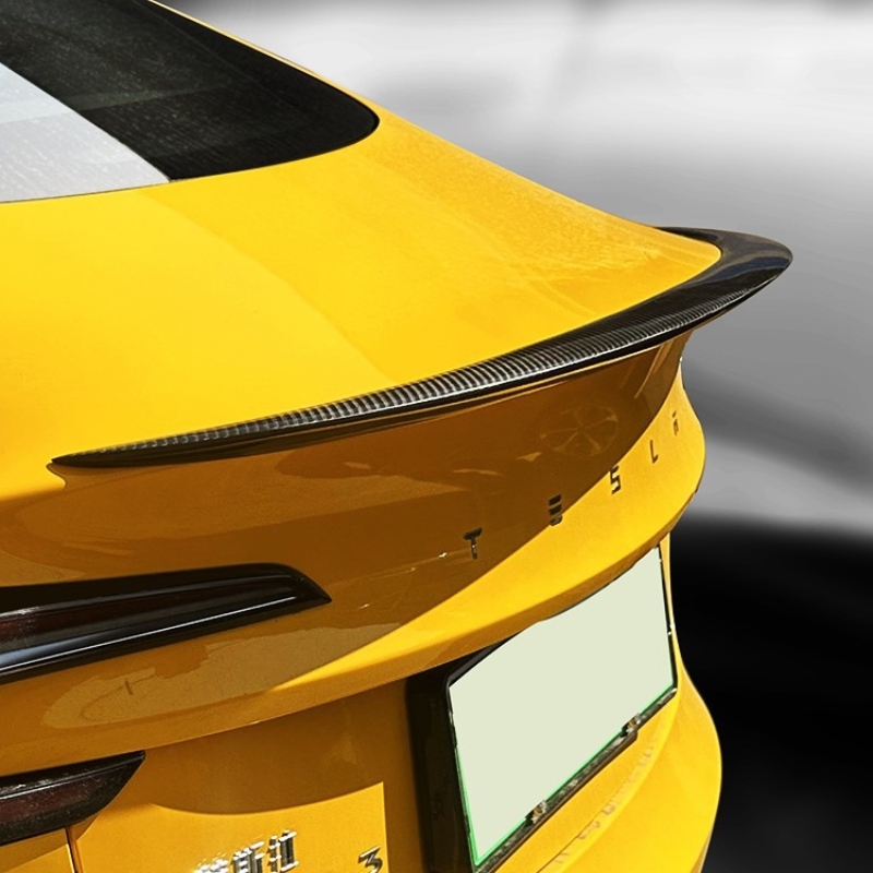 Tesla Model 3 Highland Carbon Fiber Spoiler-TESGOD