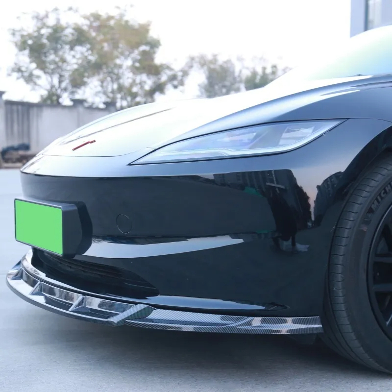 Tesla Model 3 Highland Sport Style Front Bumper Lip Kit-TESGOD