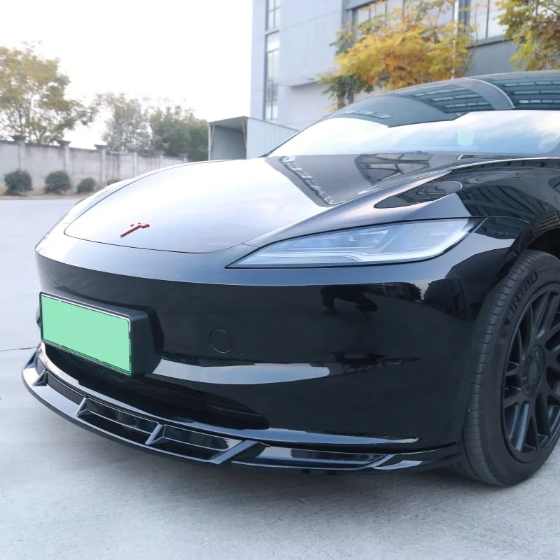 Tesla Model 3 Highland Sport Style Front Bumper Lip Kit-TESGOD