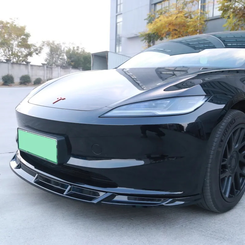 Tesla Model 3 Highland Sport Style Front Bumper Lip Kit-TESGOD