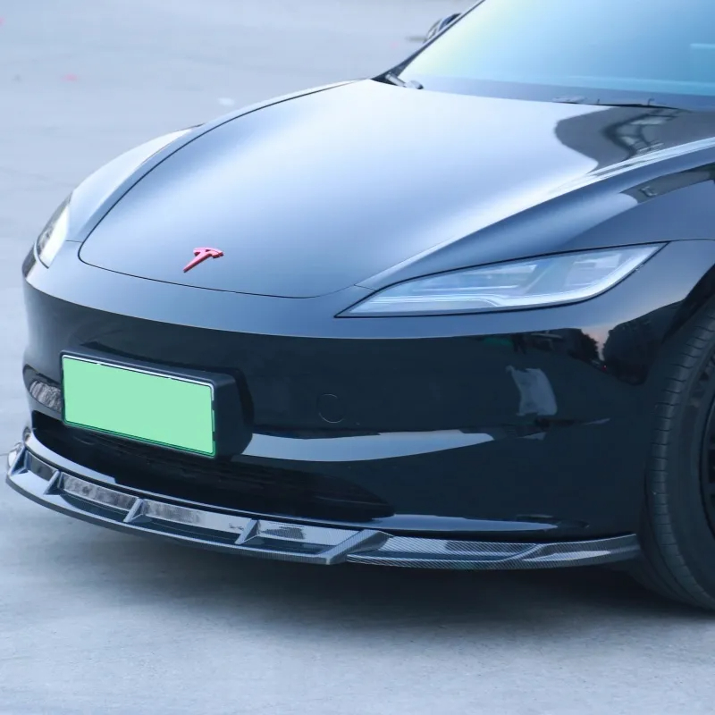 Tesla Model 3 Highland Sport Style Front Bumper Lip Kit-TESGOD