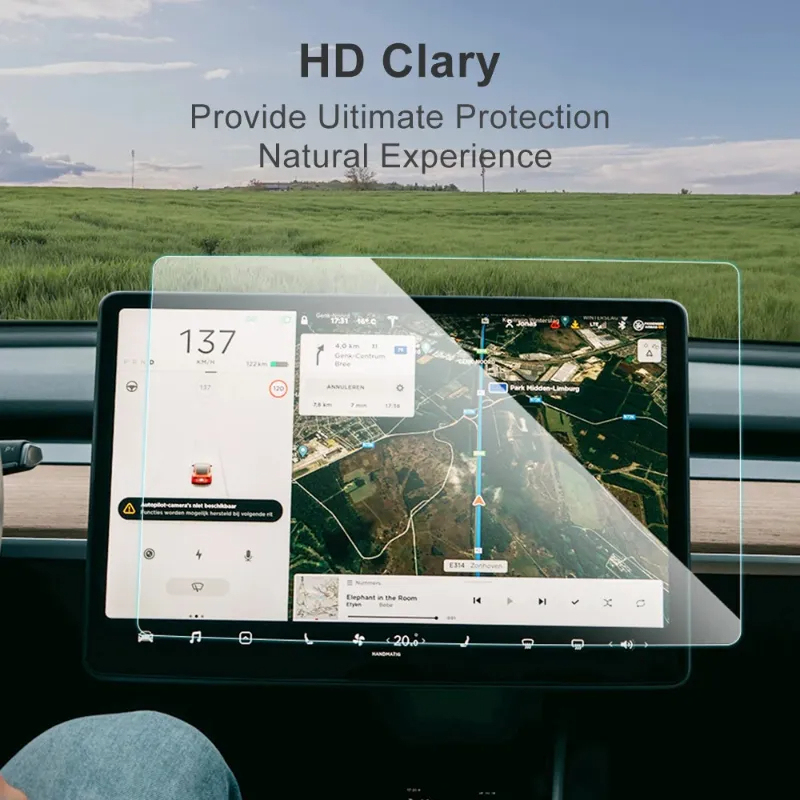 Tesla Model 3 Highland Tempered Glass Screen Protector-TESGOD
