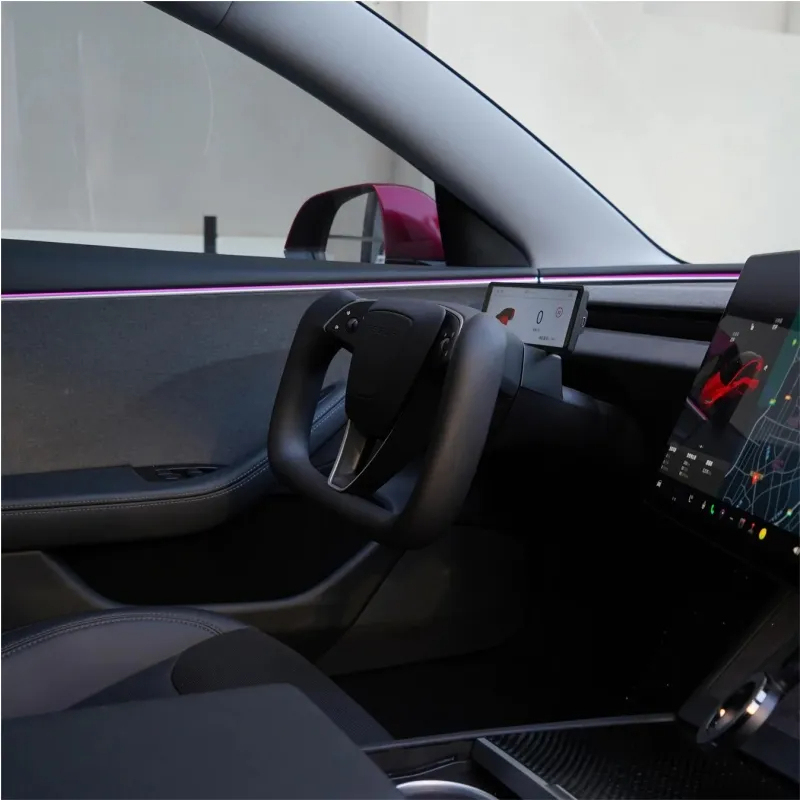 Yoke Plaid Steering Wheel for Tesla Model 3 Highland 2024+ / Model Y Juniper 2025+-TESGOD