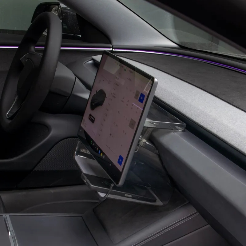 Tesla Model 3 2024+ Under Screen Storage Tray-TESGOD