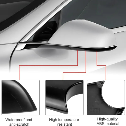 Tesla Model 3（2017-2024）/ Y（2020-2024） Mirror Base Cover Replacements-TESGOD