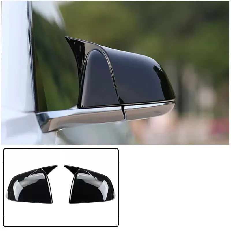 Tesla Model 3 Mirror Cover in the Shape of a Bullhorn-TESGOD