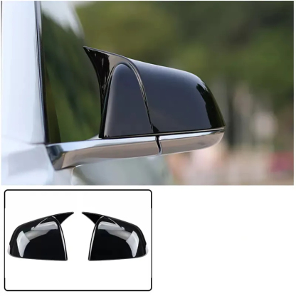 Tesla Model 3 Mirror Cover in the Shape of a Bullhorn-TESGOD
