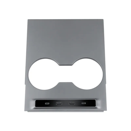 Tesla Model 3 (2021-2023) / Y (2021-2023) 27W Center Console Docking Station Splitter-TESGOD