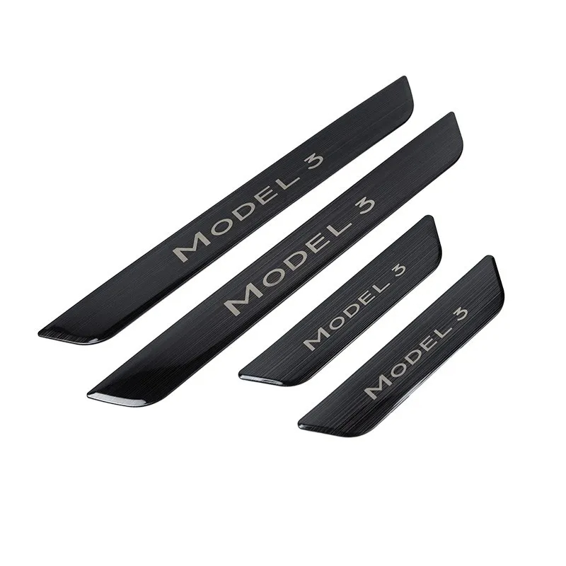 Door Sill Protection for Tesla Model Y/3 Highland (4Pcs)-TESGOD