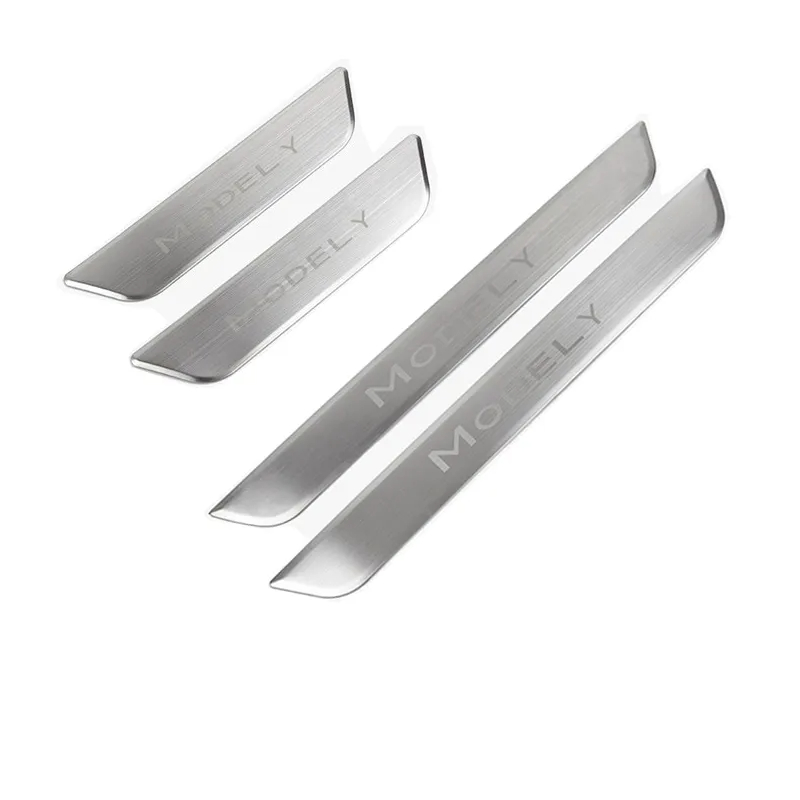 Door Sill Protection for Tesla Model Y/3 Highland (4Pcs)-TESGOD