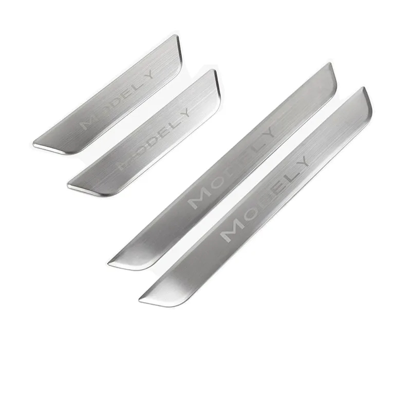 Door Sill Protection for Tesla Model Y/3 Highland (4Pcs)-TESGOD