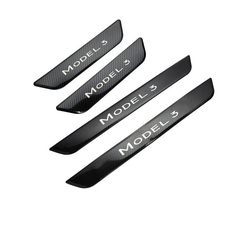 Door Sill Protection for Tesla Model Y/3 Highland (4Pcs)-TESGOD
