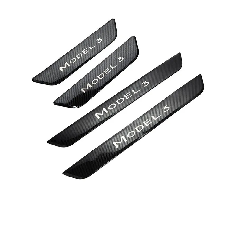 Door Sill Protection for Tesla Model Y/3 Highland (4Pcs)-TESGOD