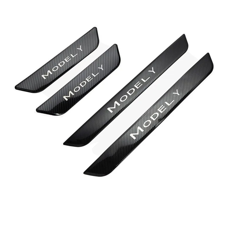 Door Sill Protection for Tesla Model Y/3 Highland (4Pcs)-TESGOD