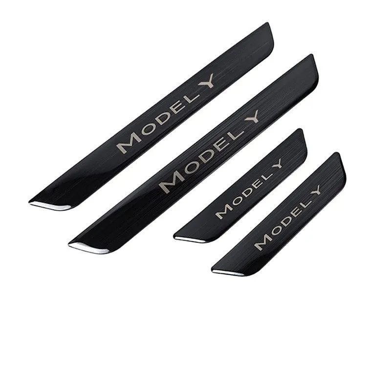 Door Sill Protection for Tesla Model Y/3 Highland (4Pcs)-TESGOD