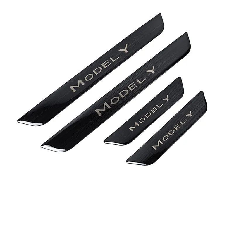 Door Sill Protection for Tesla Model Y/3 Highland (4Pcs)-TESGOD