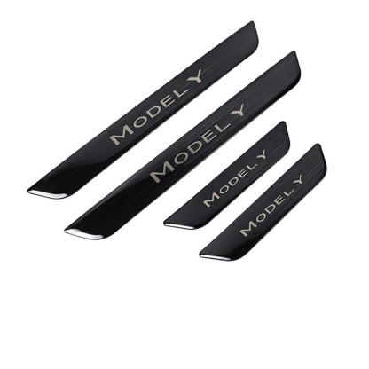 Door Sill Protection for Tesla Model Y/3 Highland (4Pcs)-TESGOD