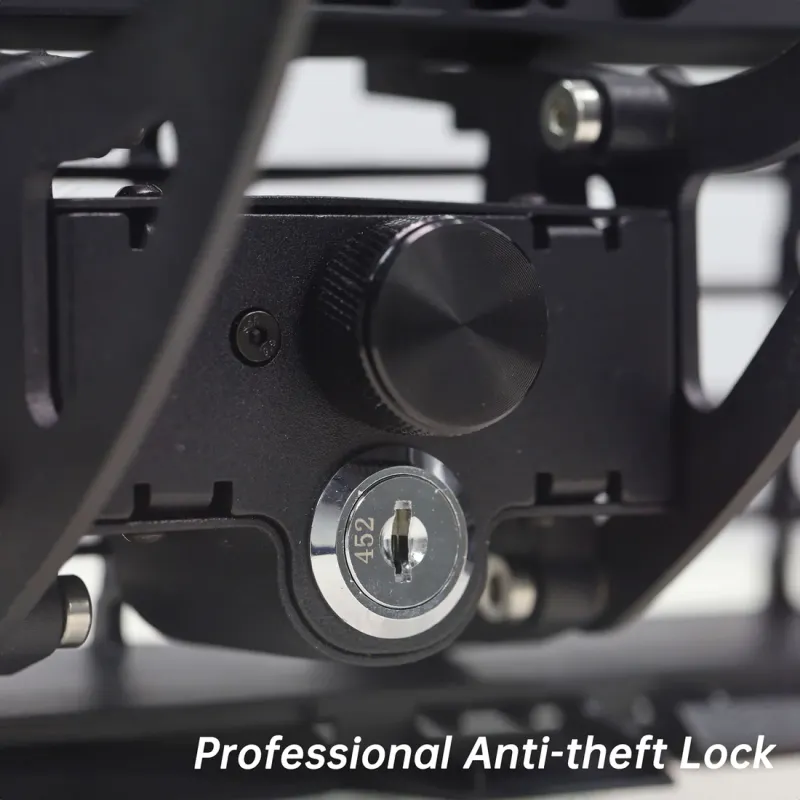 Tesla Model 3/Y Front License Plate Holder Frame With Lock (2021-2023)-TESGOD