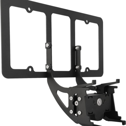 Tesla Model 3/Y Front License Plate Holder Frame With Lock (2021-2023)-TESGOD