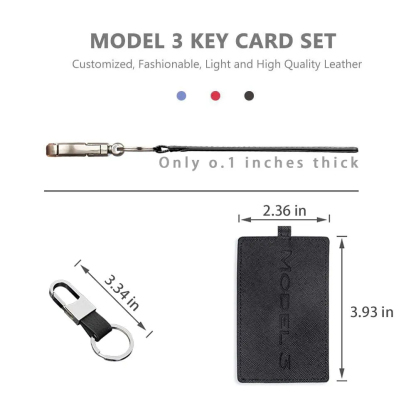 Tesla Model 3/Y Key Card Holder-TESGOD