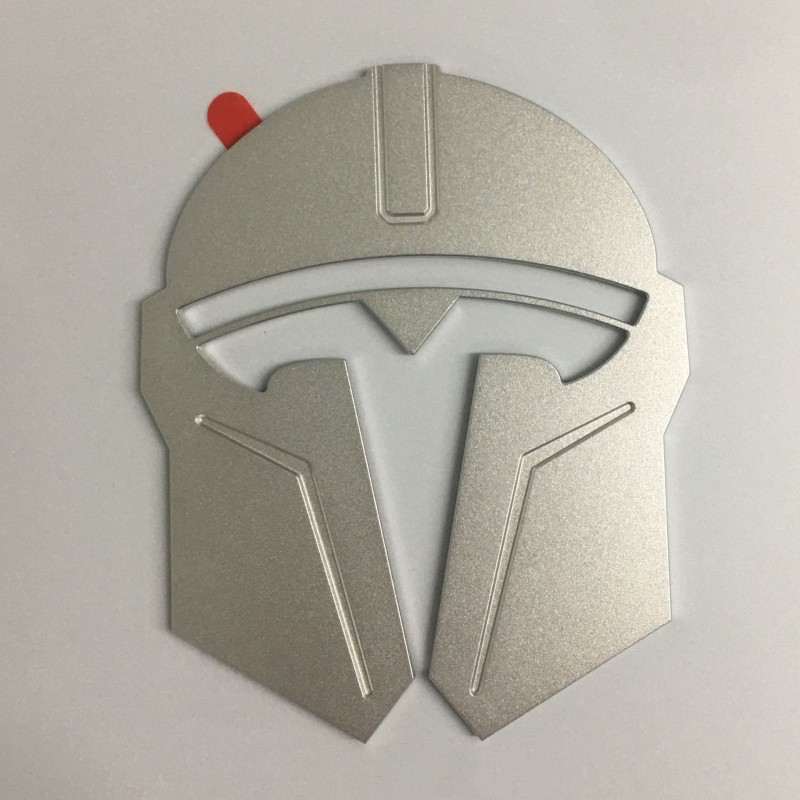 Tesla Model 3/Y Mandalorian Logo Decoration Sticker-TESGOD