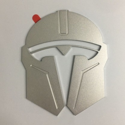 Tesla Model 3/Y Mandalorian Logo Decoration Sticker-TESGOD