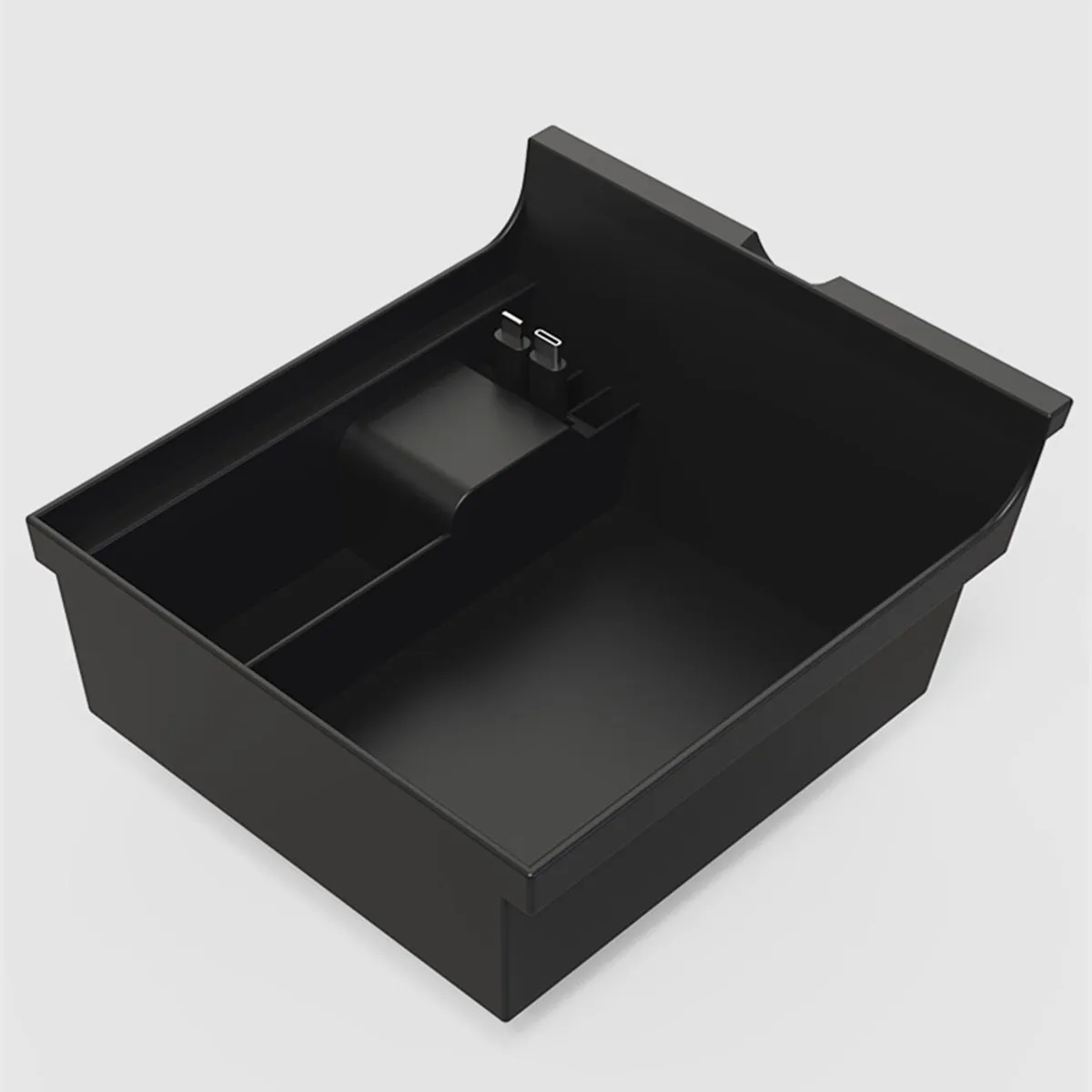 Tesla Model 3/Y With Charging Retractable Cable Storage Box-TESGOD