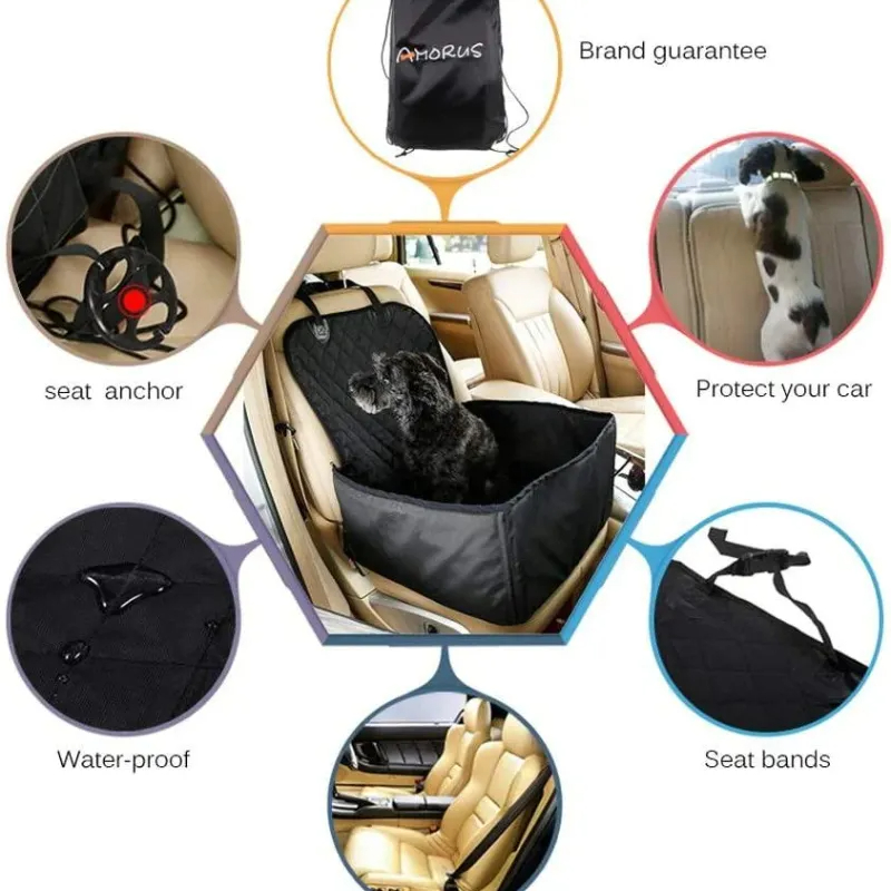 Tesla Model S/3/X/Y Dog Seat Cover-TESGOD