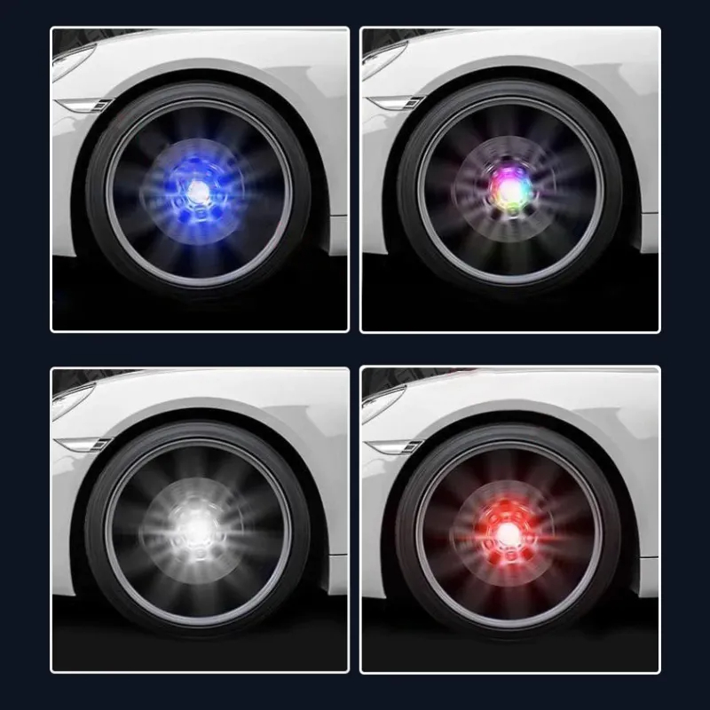 Tesla Model Y LED Floating Center Caps (4pcs) – Magnetic Levitation-TESGOD