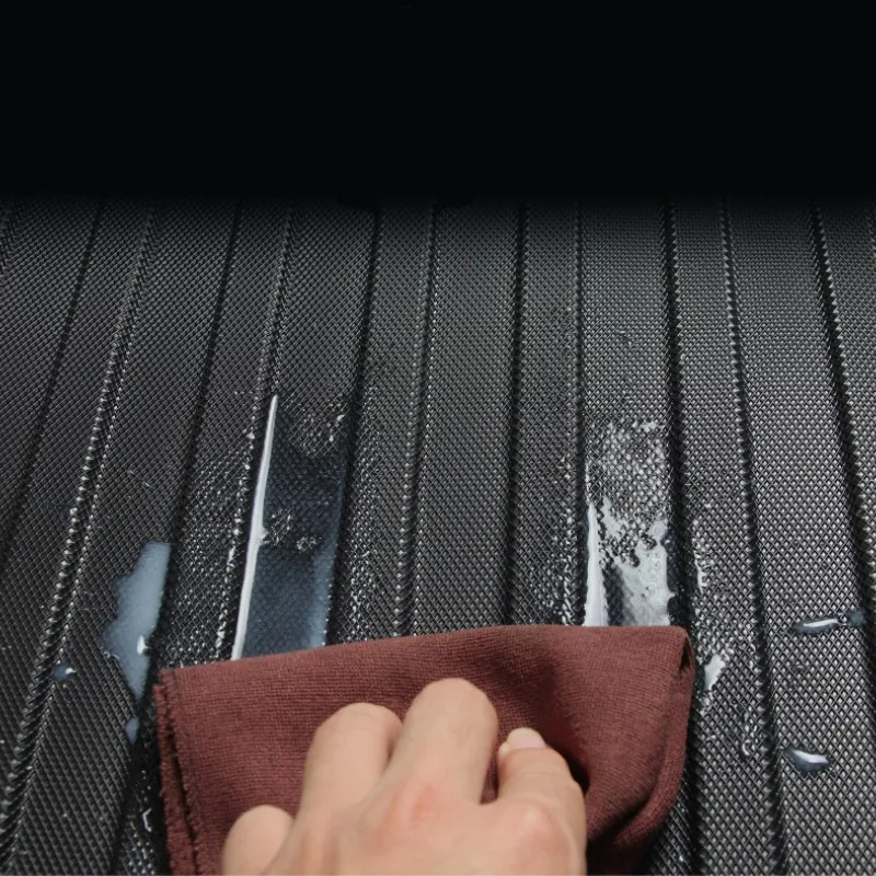 TPE All Weather Floor Mats for Tesla Model S (2021-2023) – Raised Side Walls, Durable & Eco-Friendly-TESGOD