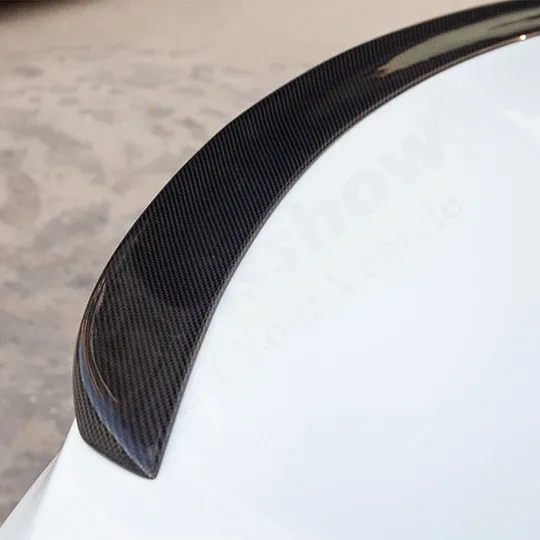 Tesla Model S (2016-2020) Carbon Fiber Spoiler - Genuine Molded Carbon Fiber-TESGOD