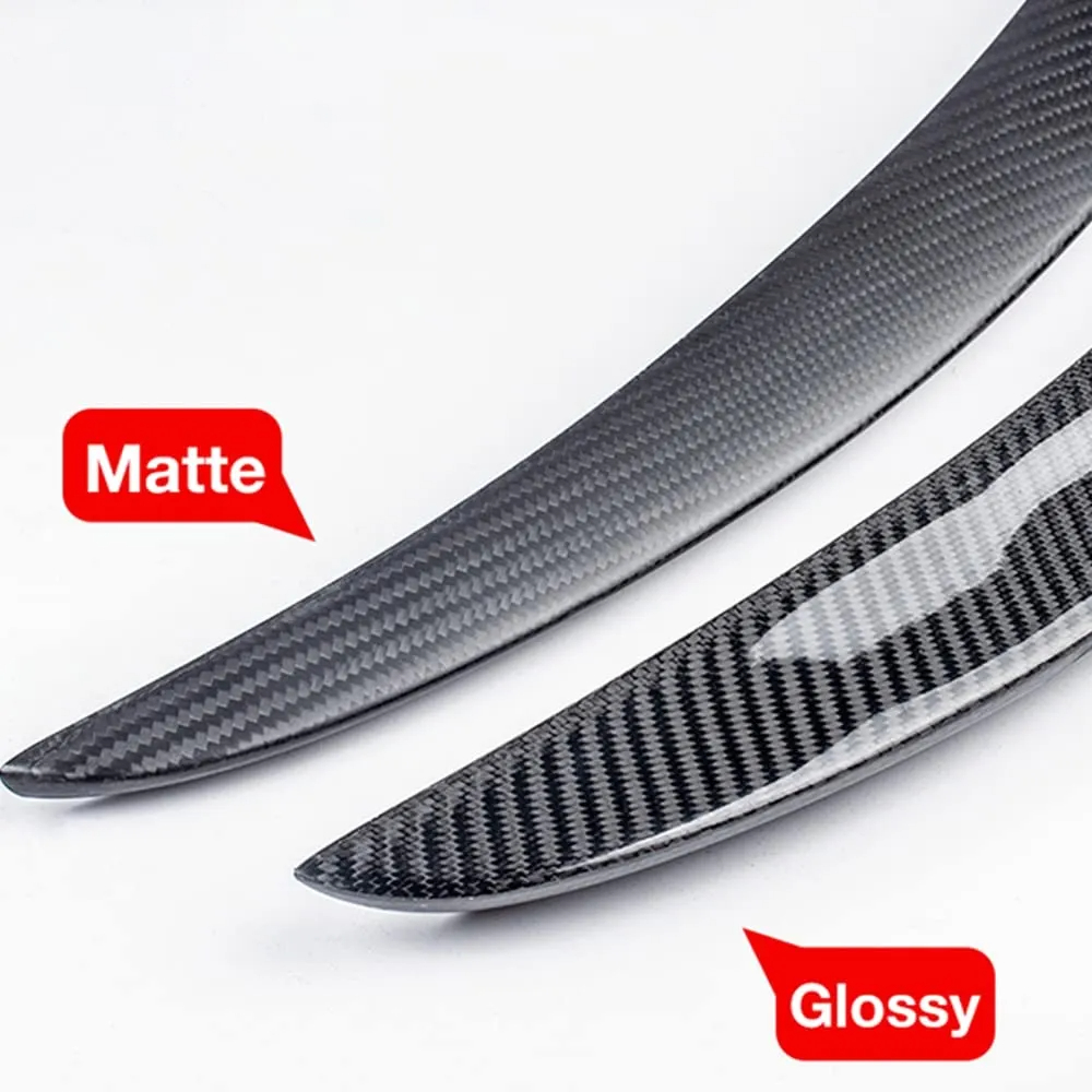 Tesla Model S Real Carbon Fiber Trunk Spoiler-TESGOD