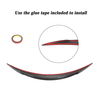 Model S (2014-2019) Type R Spoiler - Genuine Molded Carbon Fiber-TESGOD