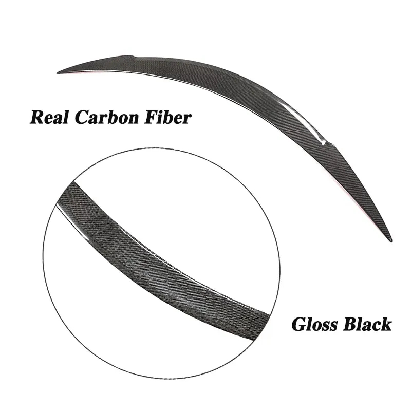 Model S (2014-2019) Type R Spoiler - Genuine Molded Carbon Fiber-TESGOD