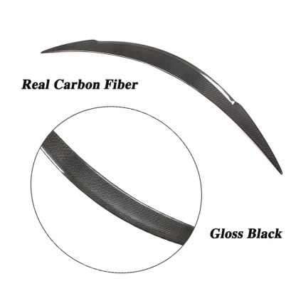 Model S (2014-2019) Type R Spoiler - Genuine Molded Carbon Fiber-TESGOD