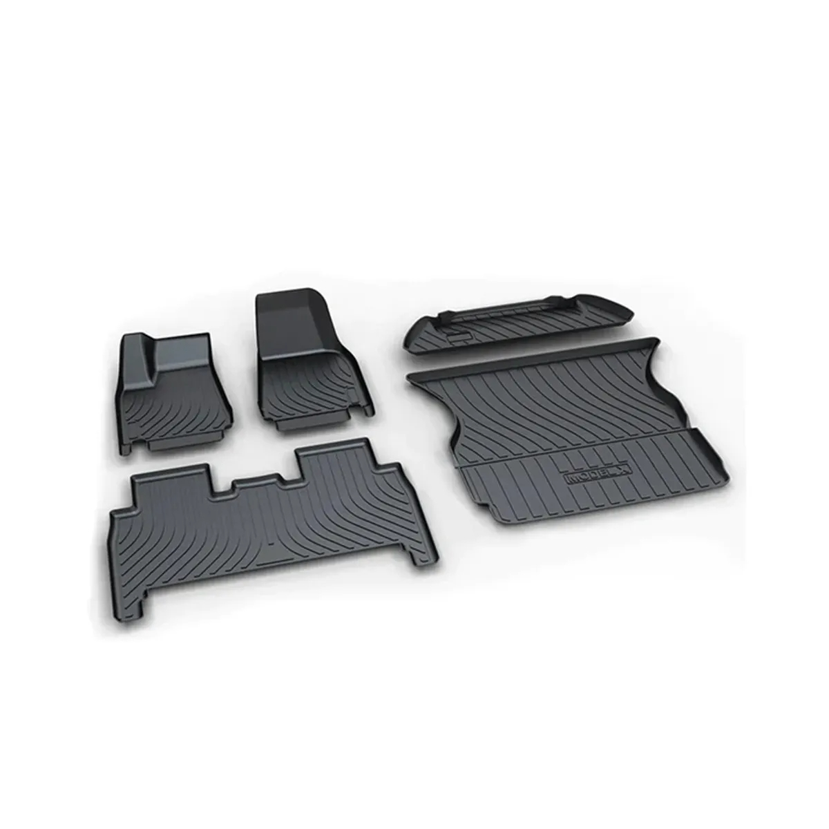 Tesla Model X Floor Mats for 5 Seats (2016-2020)-TESGOD
